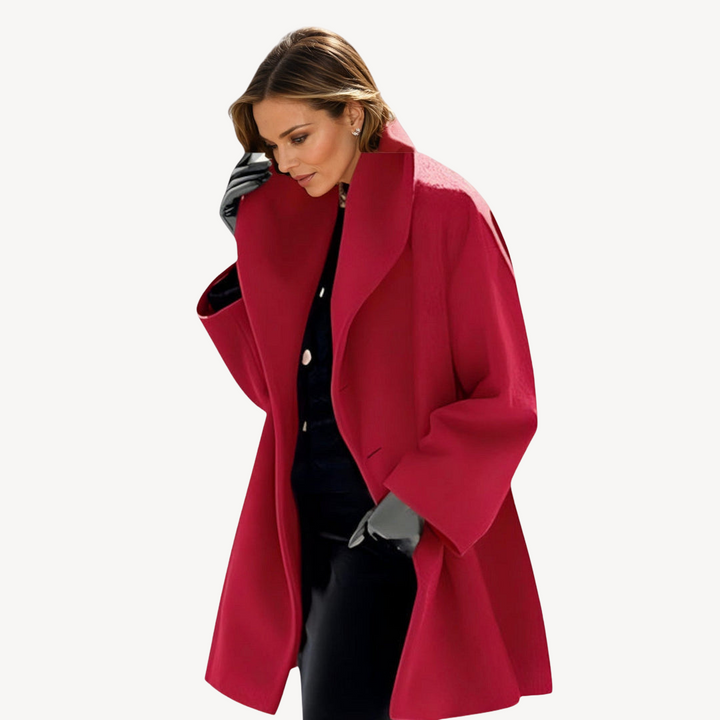 Women's Wool Blend Overcoat | Loravelle
