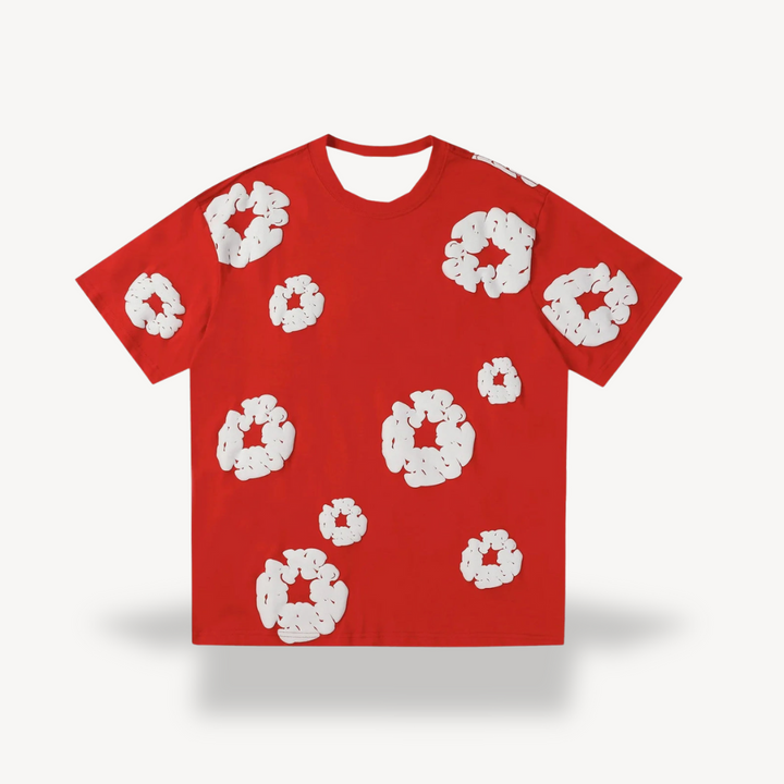 Popcorn Print T-Shirt for Unisex | Loravelle