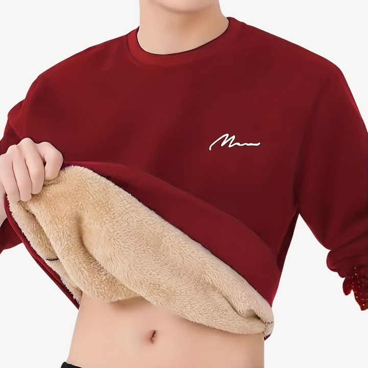 Men’s Fleece-Lined Sweatshirt | Loravelle
