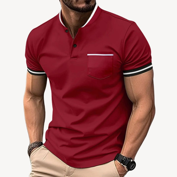 Men's Casual Henley Shirt | Loravelle