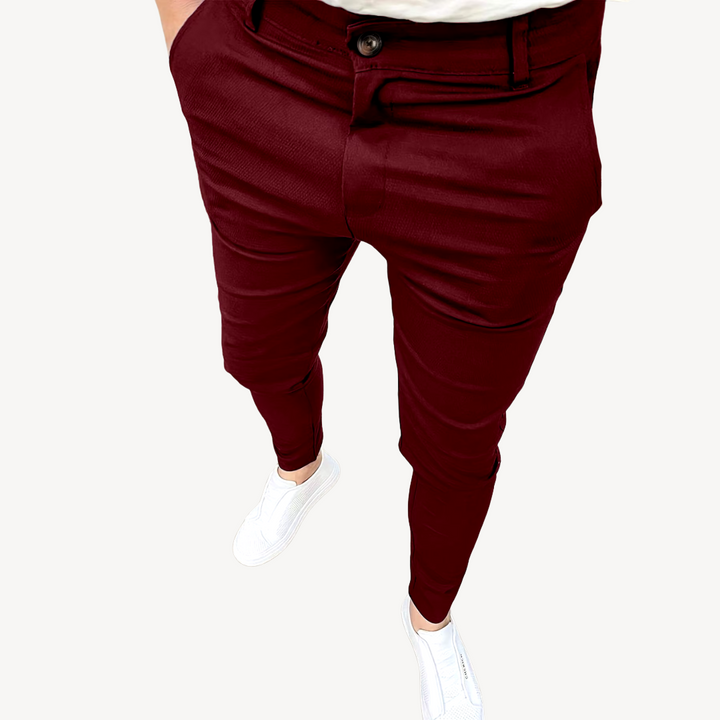 Men’s Slim Fit Stretch Dress Pants | Loravelle