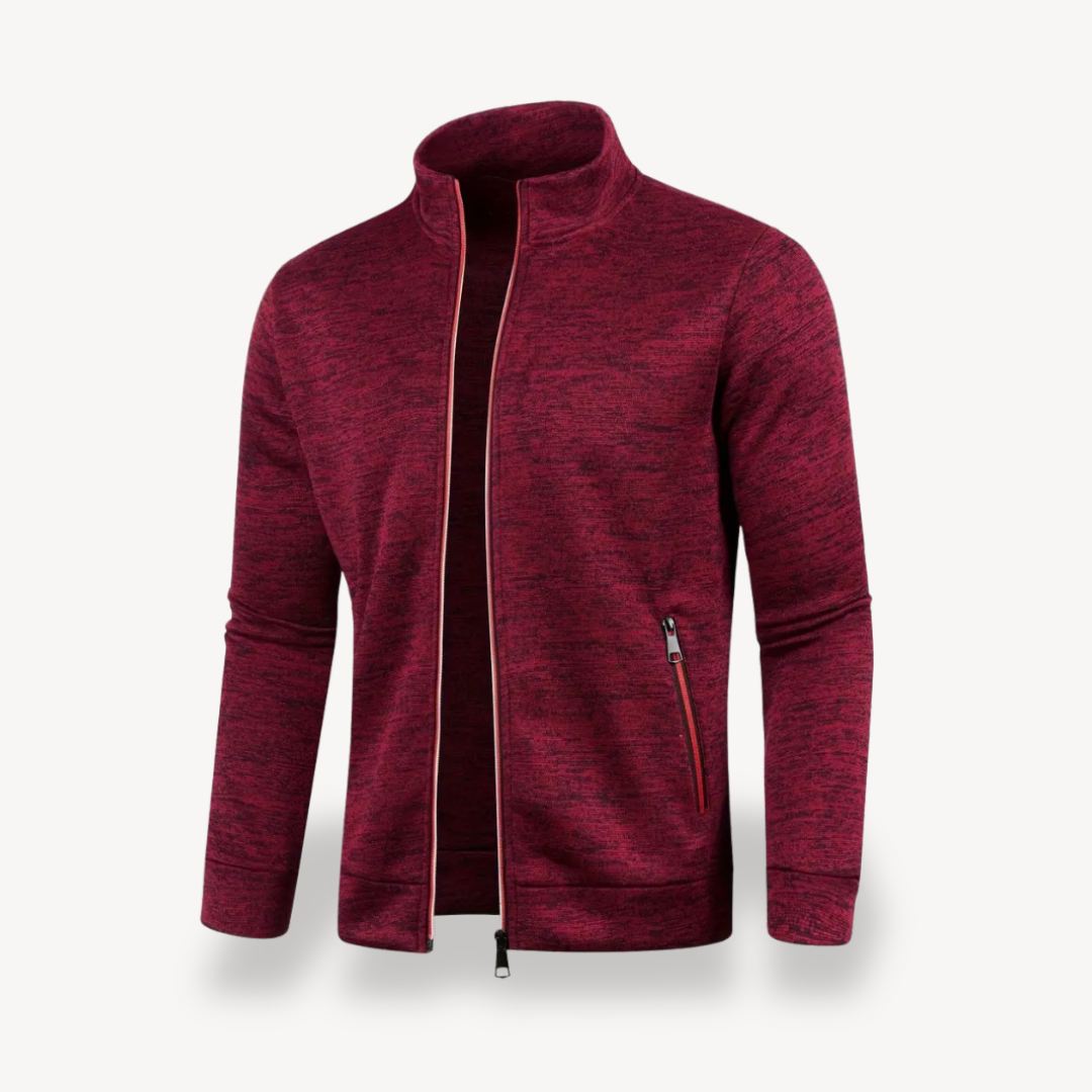 Men’s Zippered Track Jacket | Loravelle
