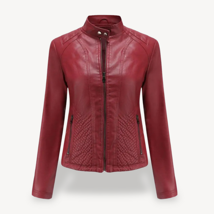 Faux Leather Jacket for Women | Loravelle