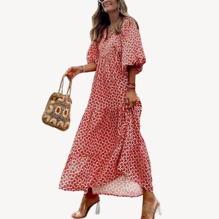 Loravelle | Women's Boho Maxi Dress