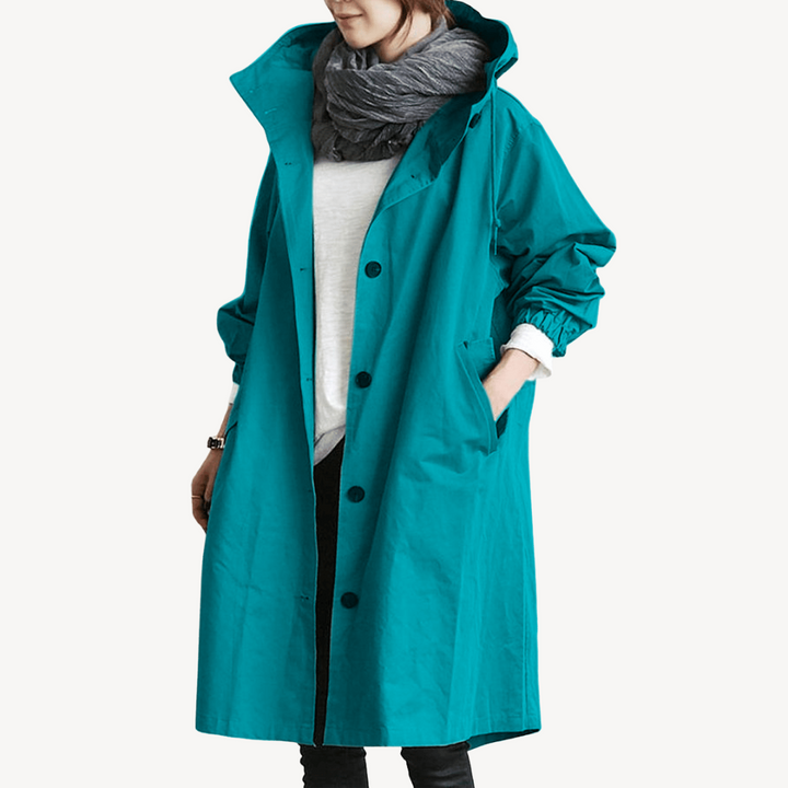 Long Hooded Coat Women Winter Jacket | Loravelle