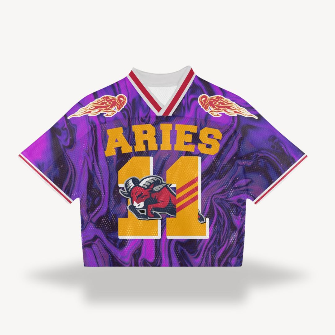 Mesh Football Jersey Men Retro Style | Loravelle
