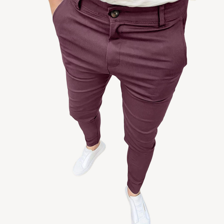 Men’s Slim Fit Stretch Dress Pants | Loravelle