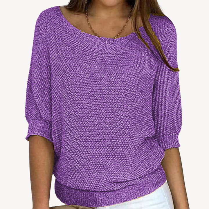 Women’s Knit Pullover Sweater Casual | Loravelle