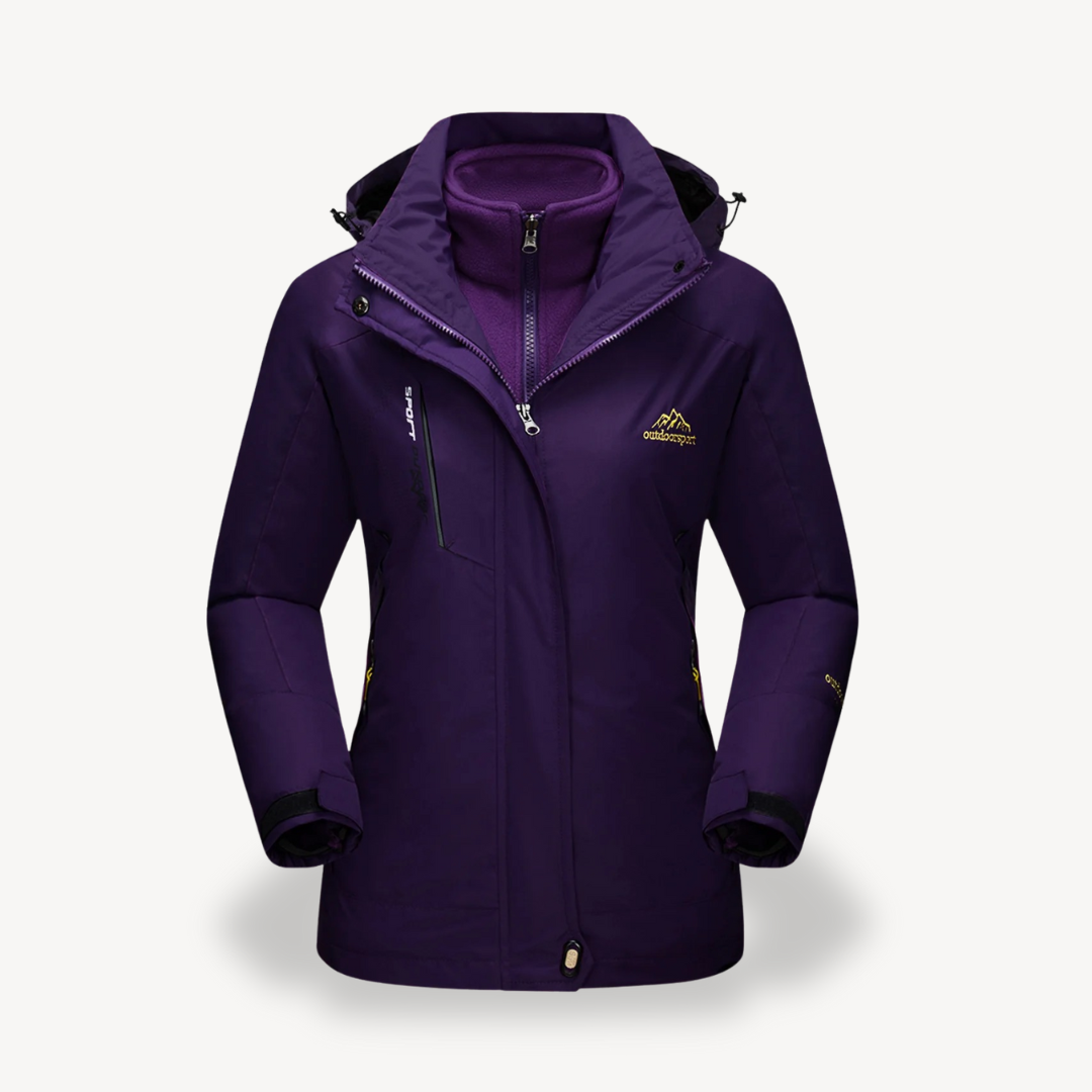 Women's 3-in-1 Waterproof Ski Jacket | Loravelle