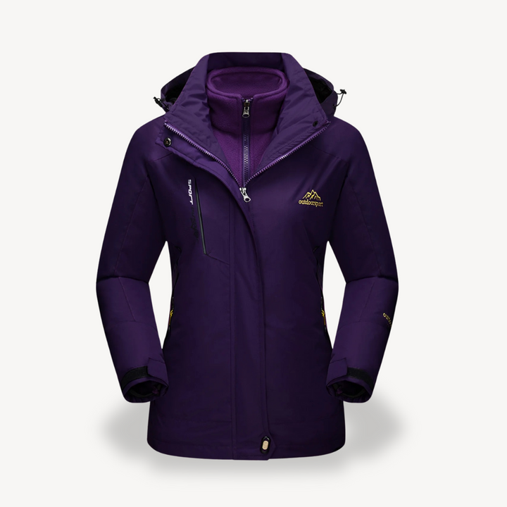 Women's 3-in-1 Waterproof Ski Jacket | Loravelle