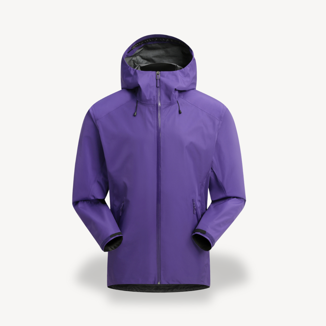 Unisex Waterproof Rain Jacket with Hood | Loravelle