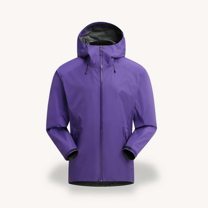Unisex Waterproof Rain Jacket with Hood | Loravelle