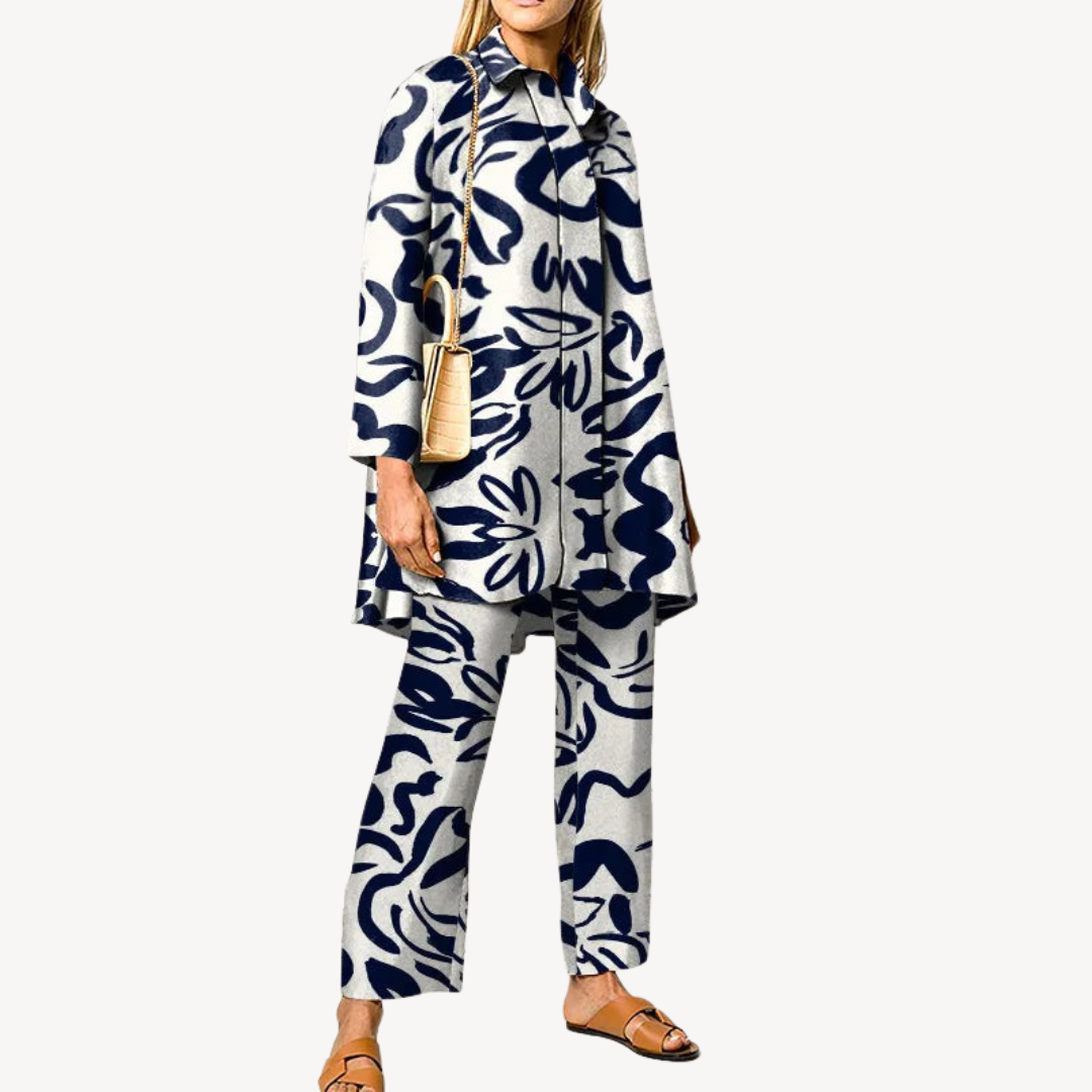Abstract Print Co-ord Set | Loravelle