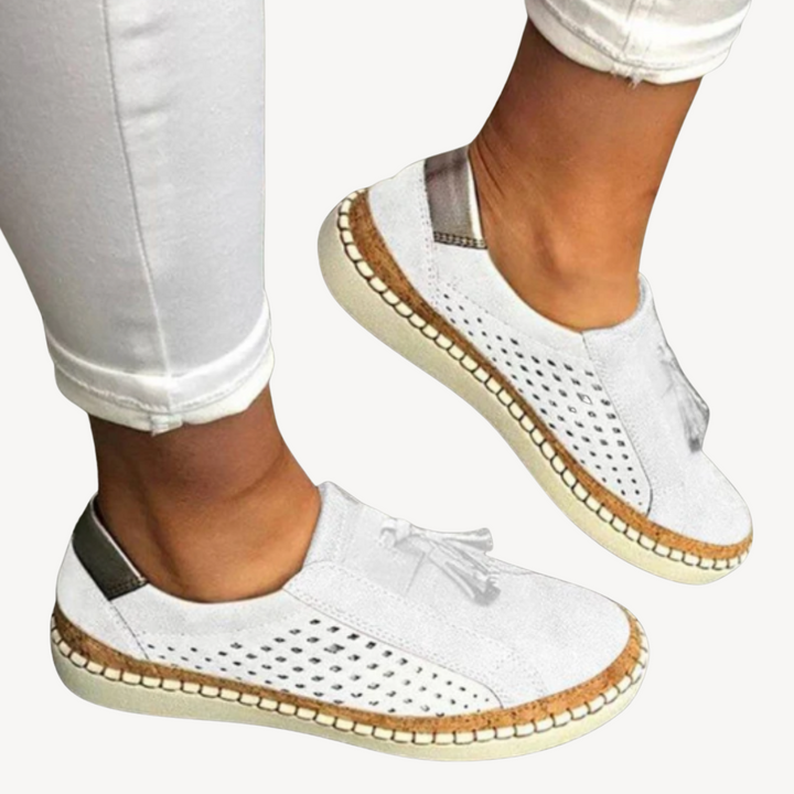 Orthopedic Suede Loafers for Women | Loravelle
