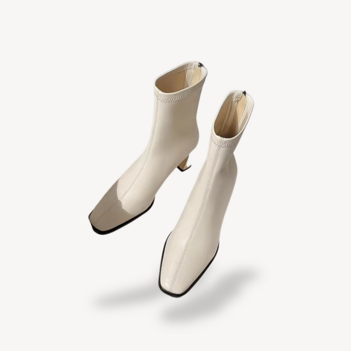 Orthopedic Square Toe Ankle Boots | Loravelle