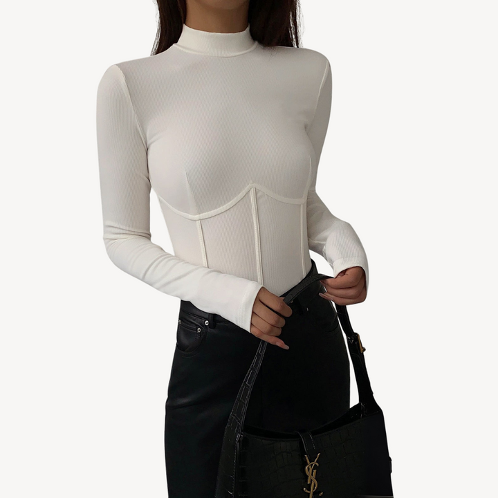 Ribbed Corset Top for Women | Loravelle