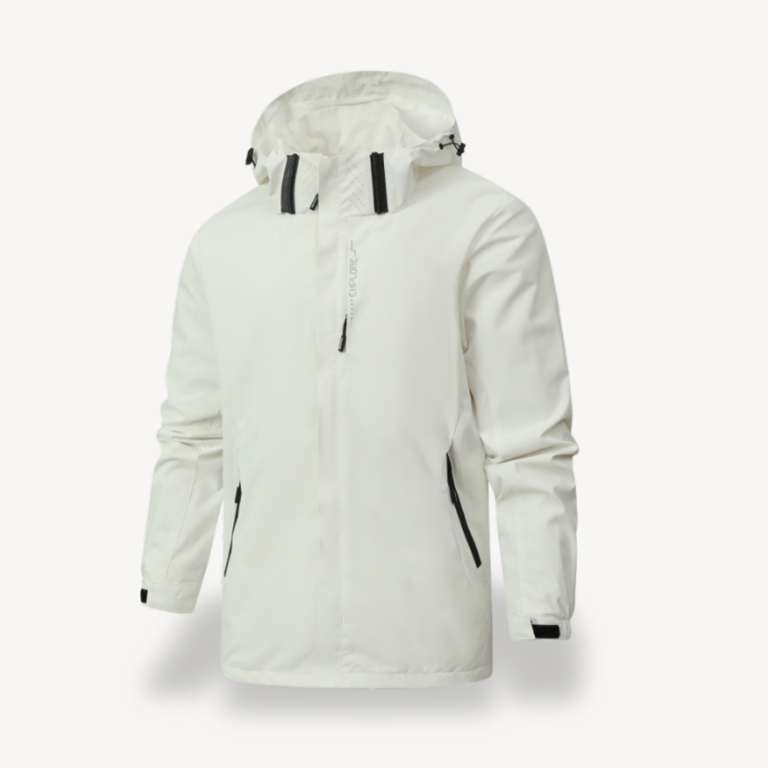 Men's Waterproof Windbreaker Hiking Jacket | Loravelle