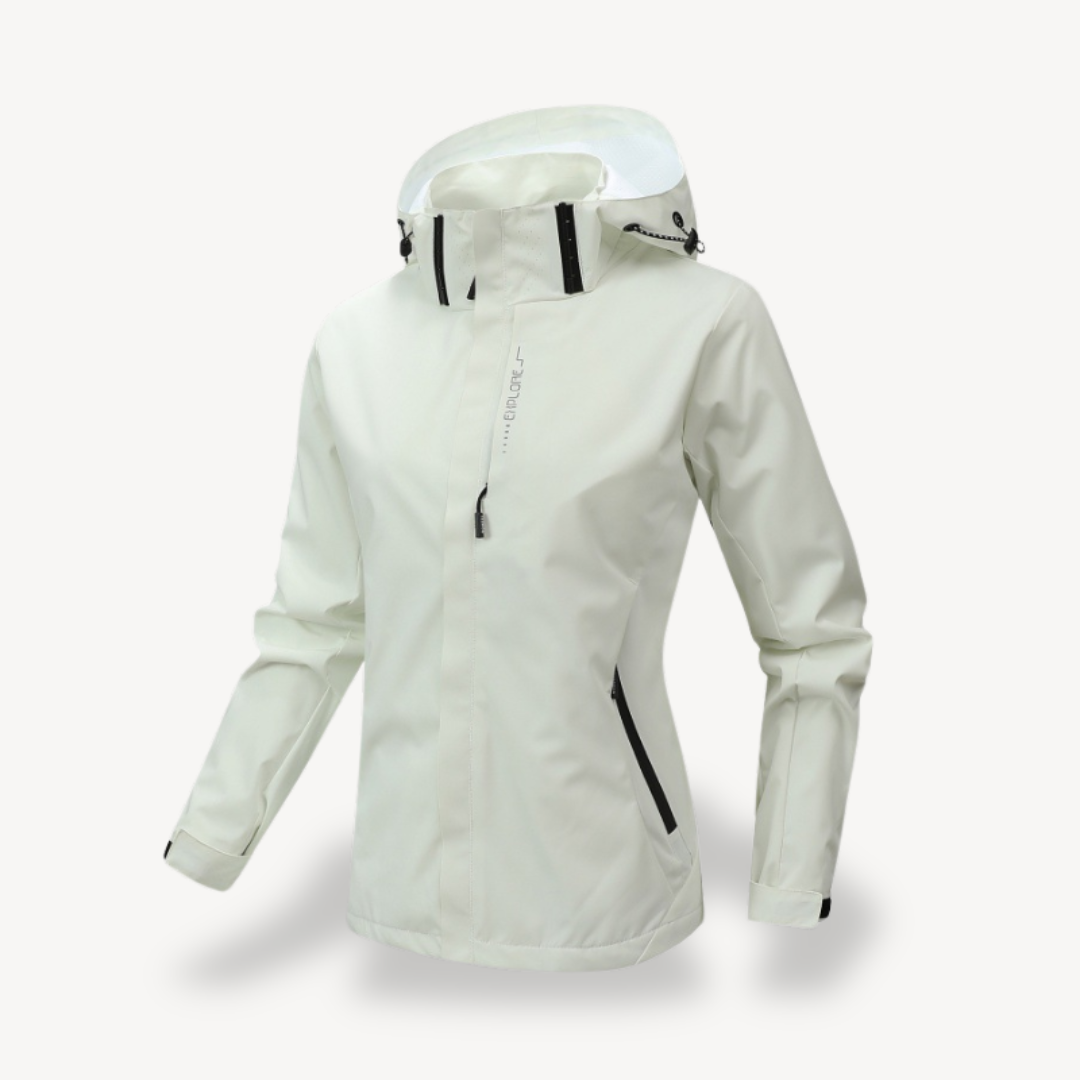 Women's Water-Resistant Windbreaker Hiking Jacket | Loravelle