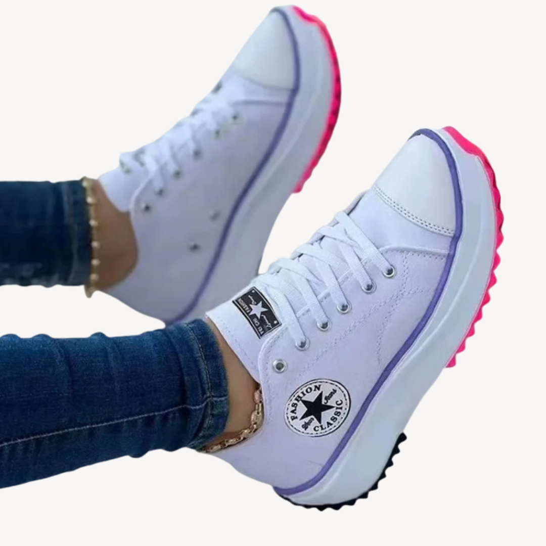 Orthopedic Canvas Sneakers for Women | Loravelle