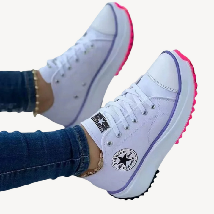 Orthopedic Canvas Sneakers for Women | Loravelle