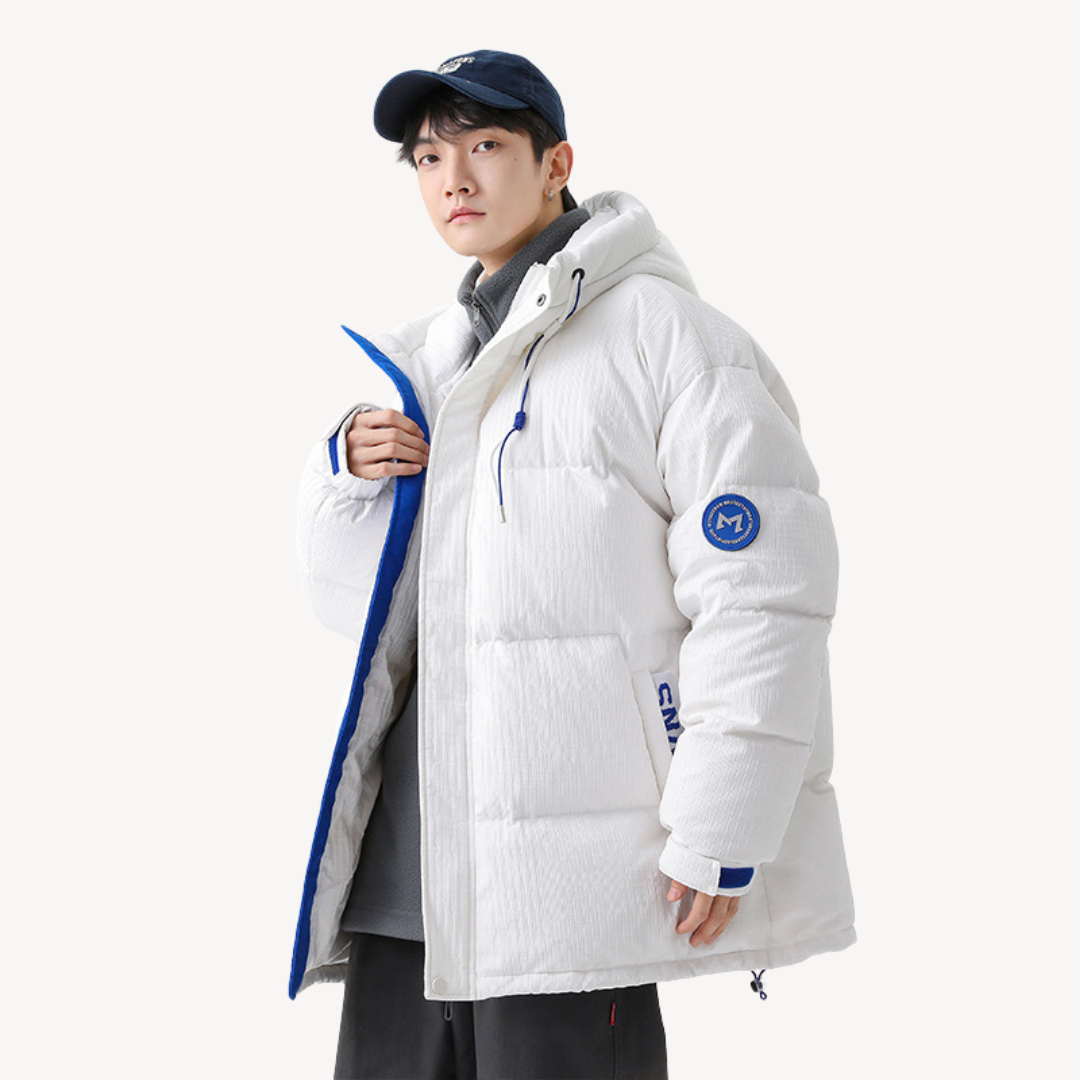 Men's Puffer Jacket Padded Nylon | Loravelle