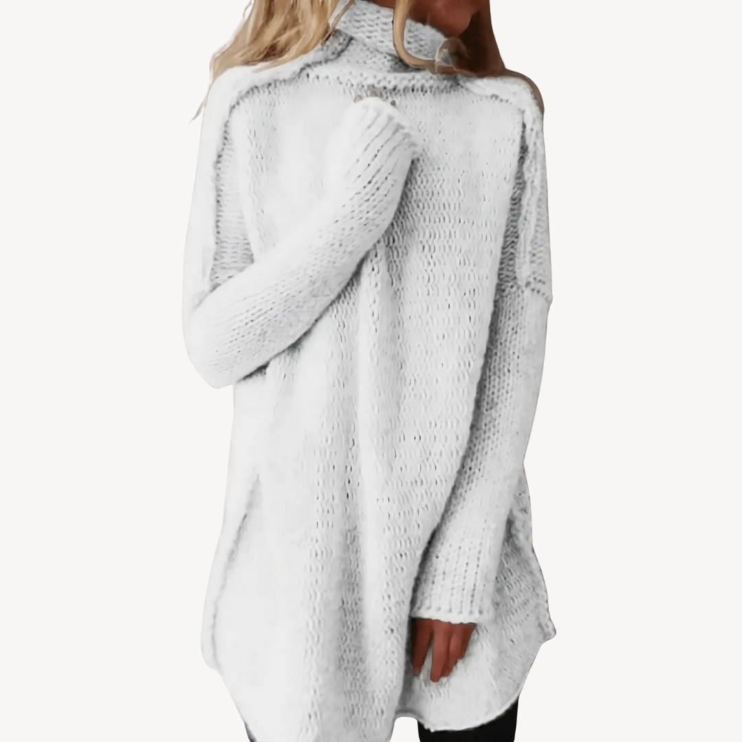Women’s Knit Turtleneck Sweater | Loravelle