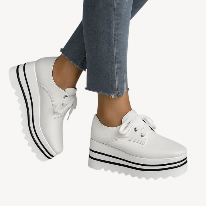 Women’s Orthopedic Platform Oxfords | Loravelle