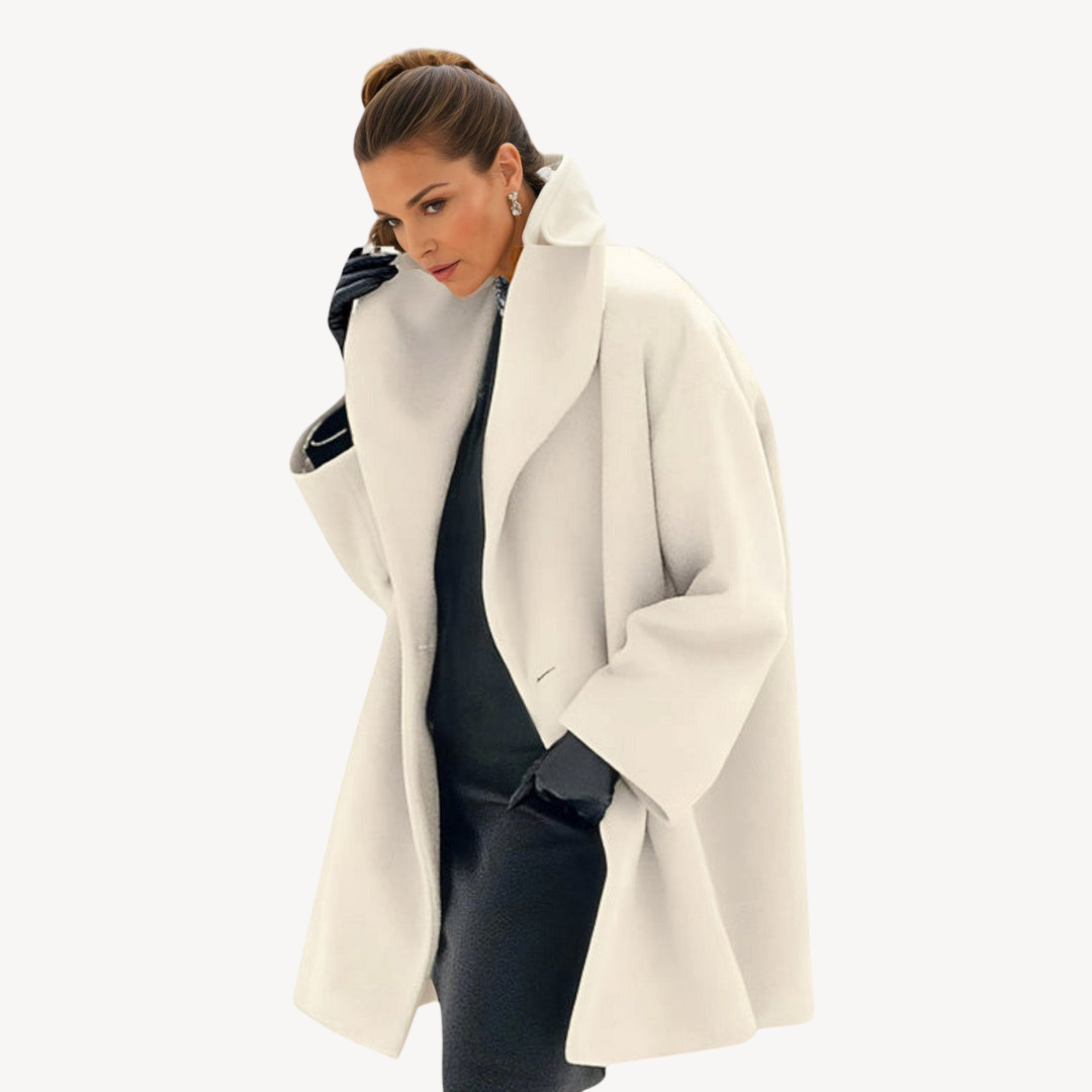 Women's Wool Blend Overcoat | Loravelle