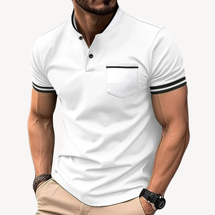 Men's Casual Henley Shirt | Loravelle