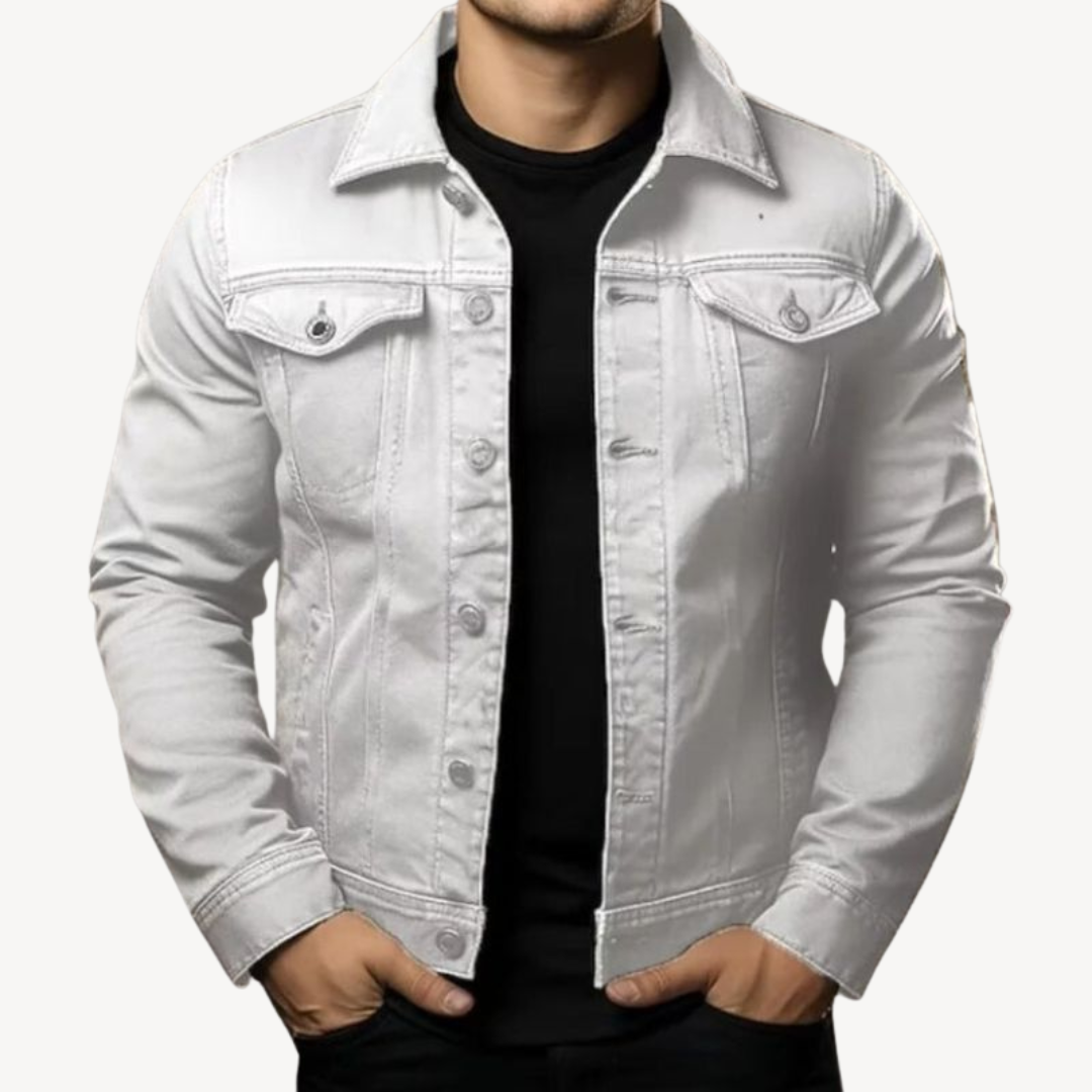 Men's Classic Denim Jacket | Loravelle
