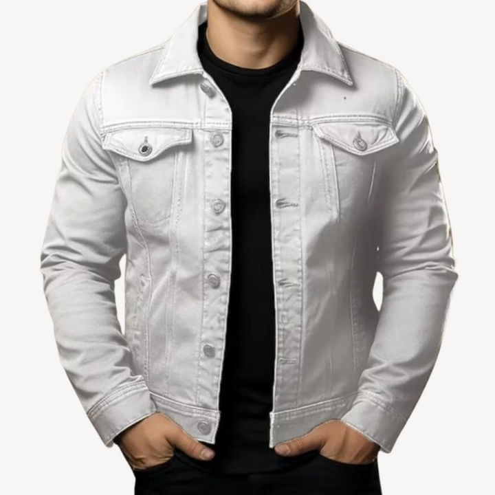 Men's Classic Denim Jacket | Loravelle