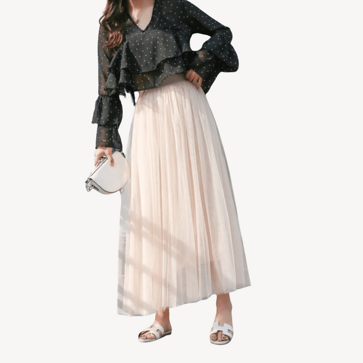 Tulle Maxi Skirt for Women | Loravelle