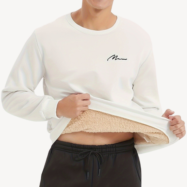 Men’s Fleece-Lined Sweatshirt | Loravelle