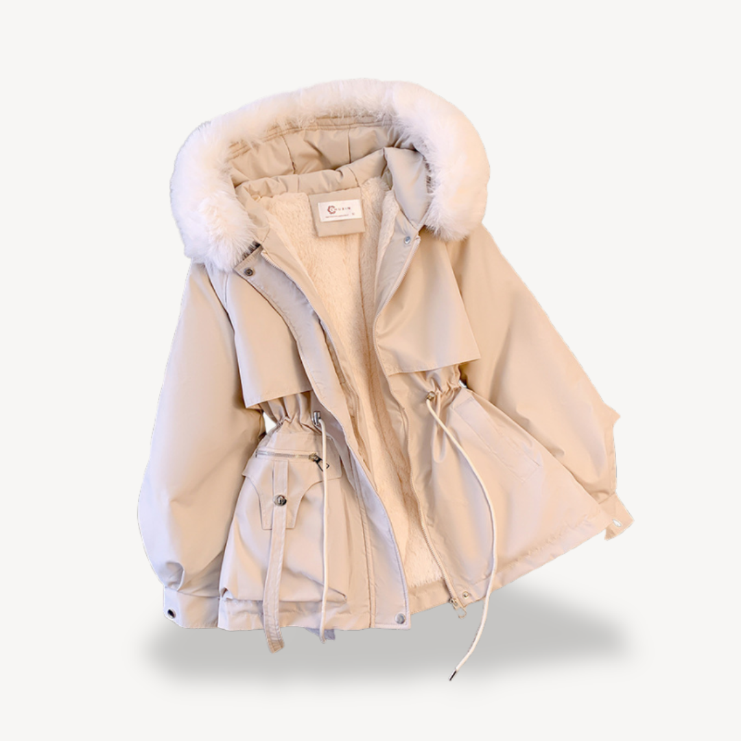 Women's Faux Fur-Lined Parka Jacket | Loravelle