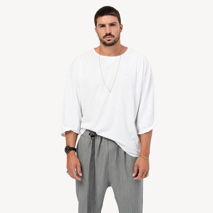 Men's Oversized Cotton T-Shirt | Loravelle