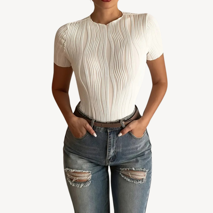 Ribbed Sculpting Top for Women | Loravelle