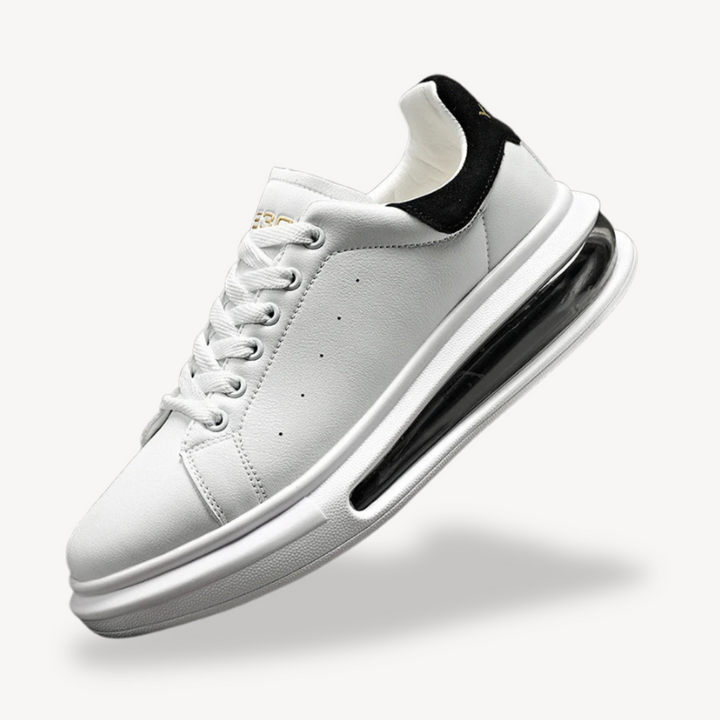 Men's Leather Air Cushion Sneakers | Loravelle
