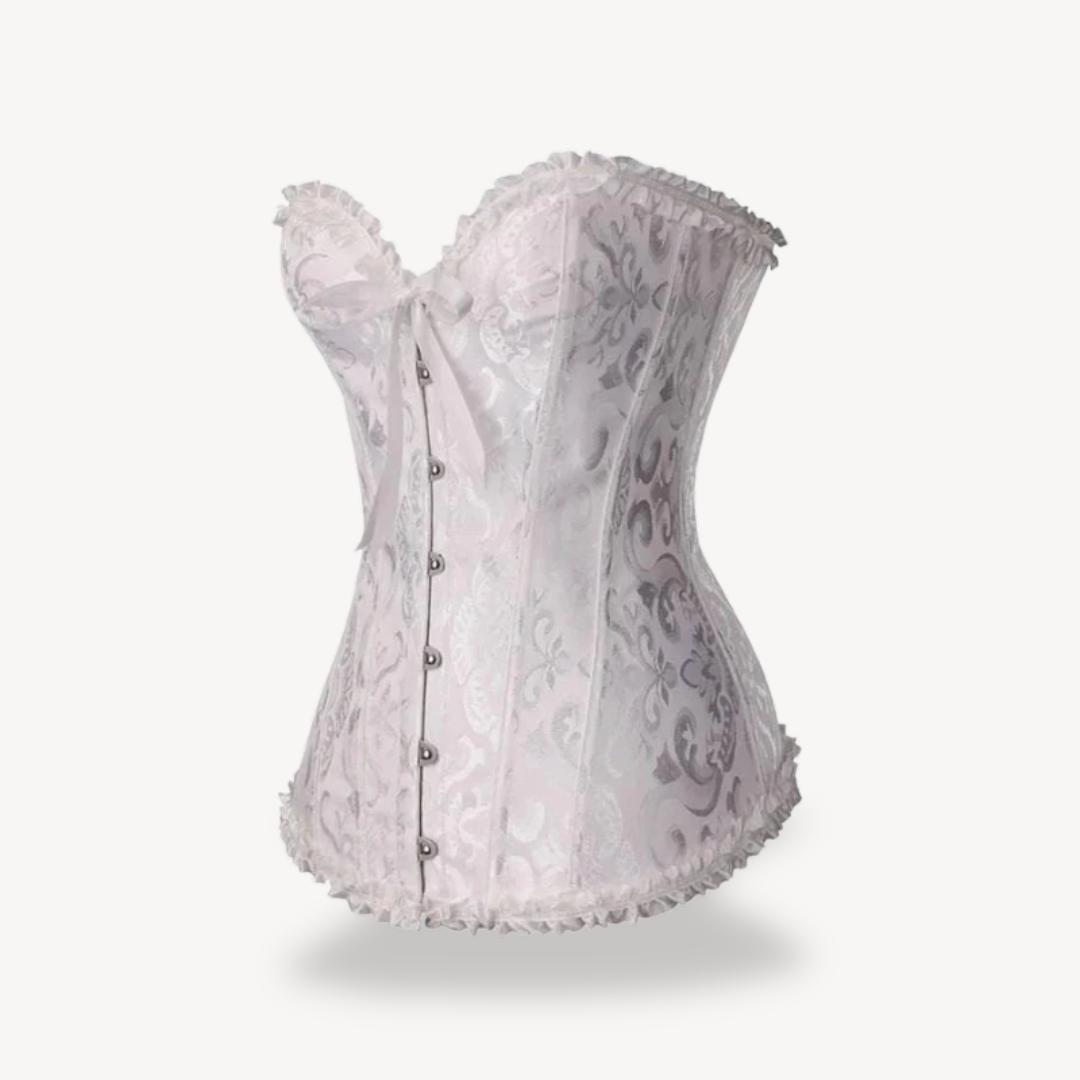 Women’s Satin Lace Up Corset Top | Loravelle