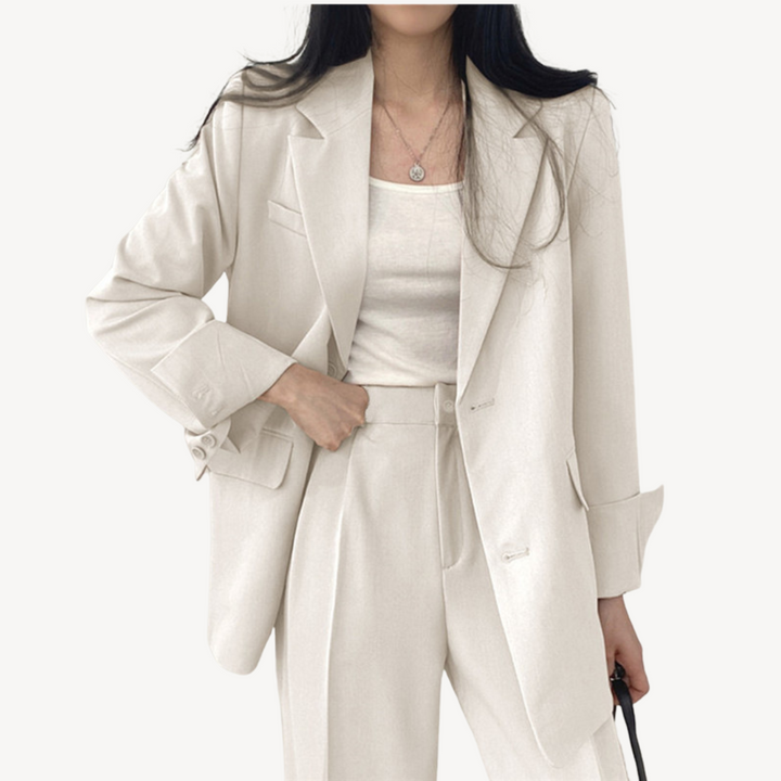 Blazer Pants Suit Set Women | Loravelle