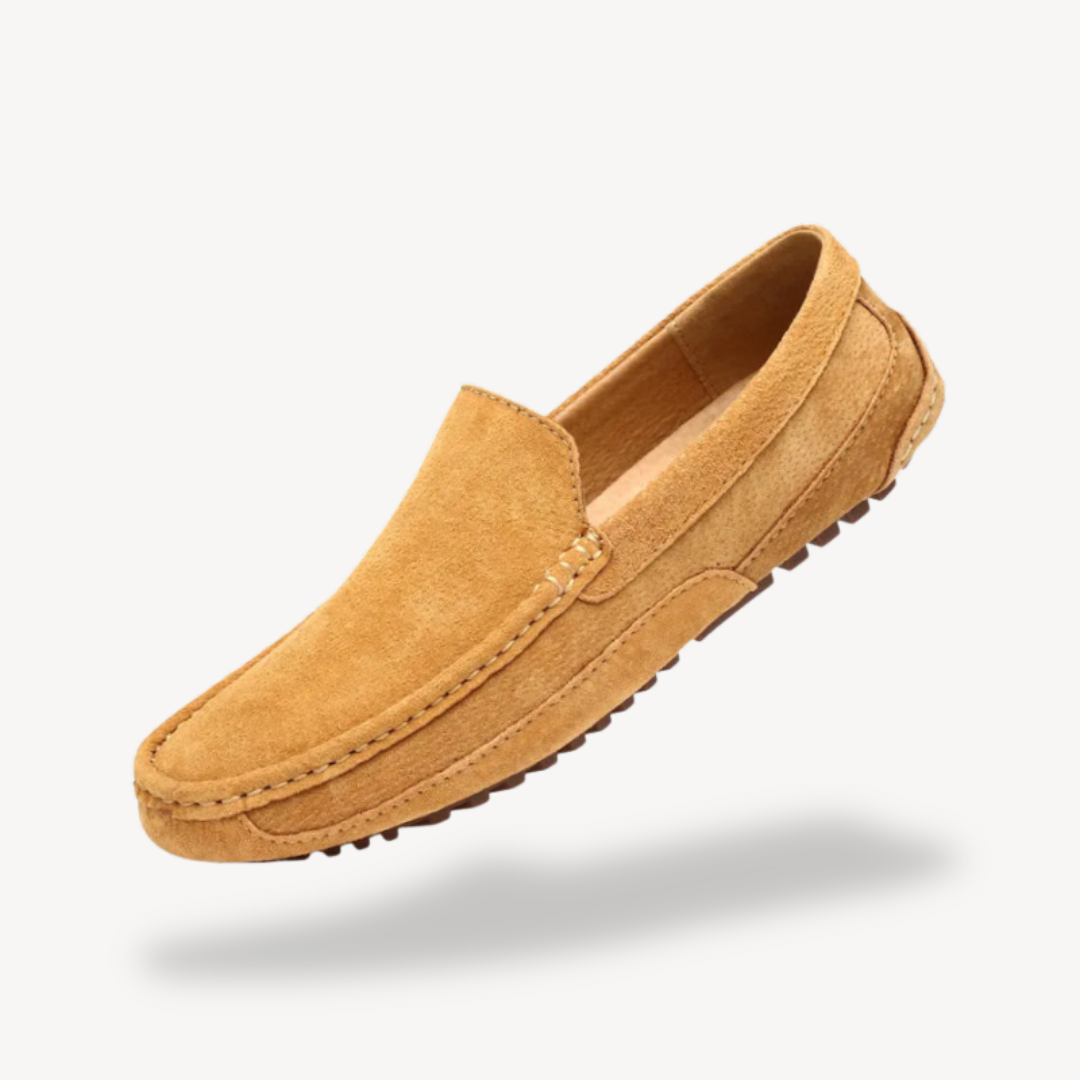 Men's Orthopedic Suede Loafers | Loravelle