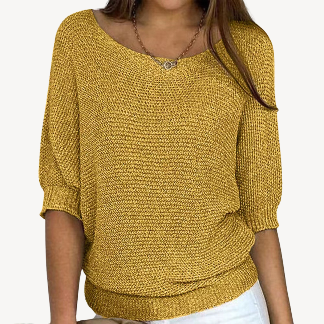 Women’s Knit Pullover Sweater Casual | Loravelle