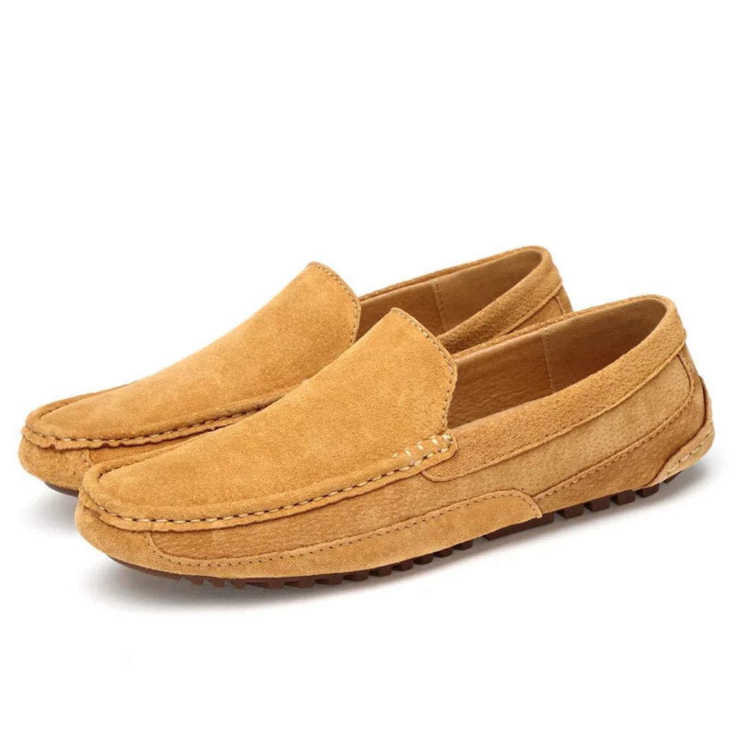 Suede Driving Orthopedic Loafers Men | Loravelle