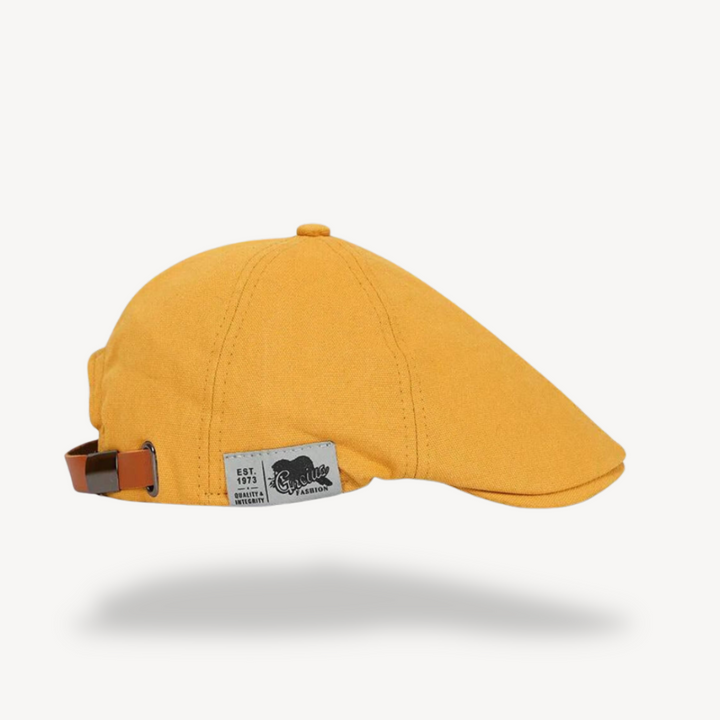Men's Adjustable Flat Cap | Loravelle
