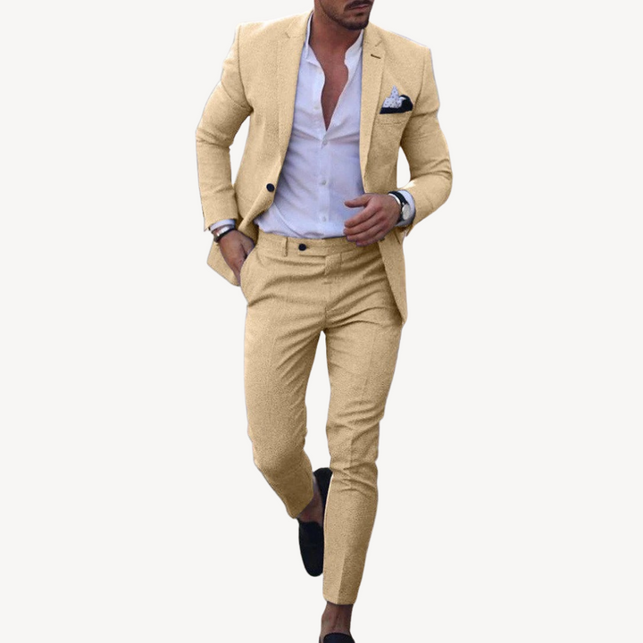 Men’s Slim Fit Suit Set | Loravelle