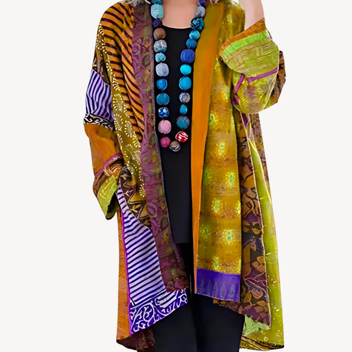 Patterned Kimono Cardigan for Women | Loravelle
