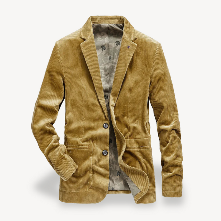 Men's Slim Fit Corduroy Blazer | Loravelle