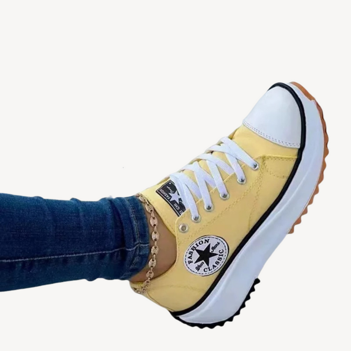 Orthopedic Canvas Sneakers for Women | Loravelle