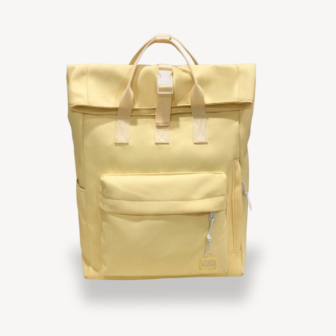 Women's Polyester Roll Top Backpack | Loravelle