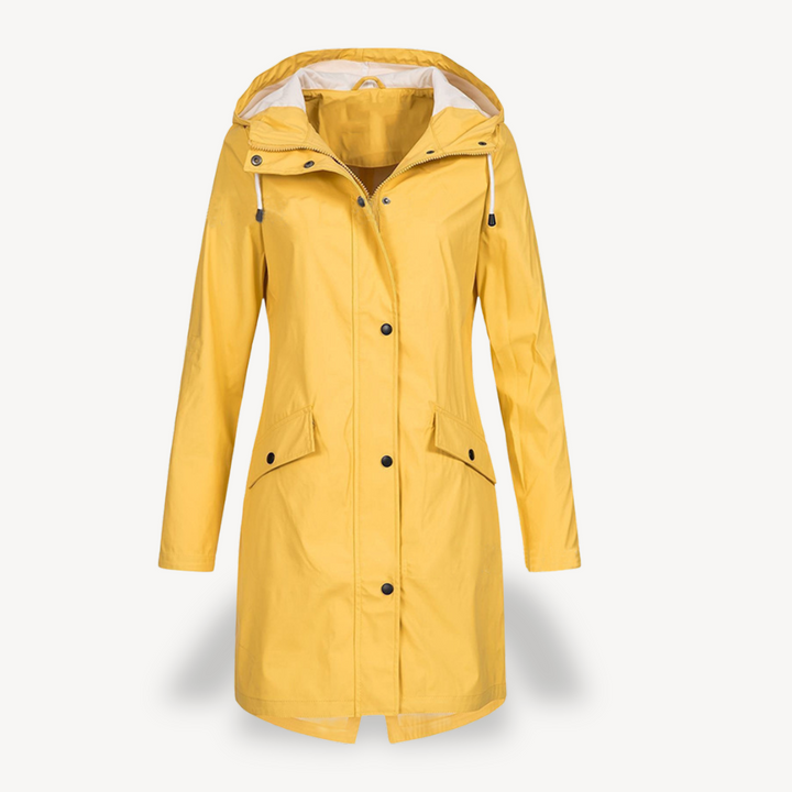 Women's Waterproof Hooded Raincoat | Loravelle